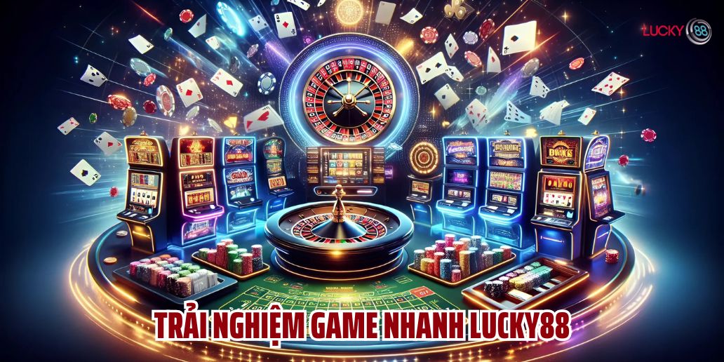 Trải nghiệm độc đáo với game nhanh Lucky88